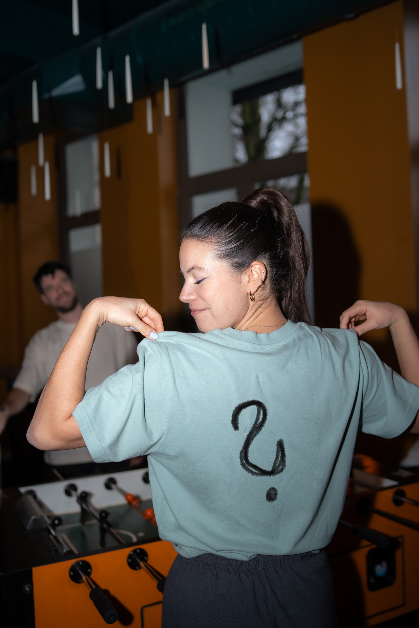 T-shirt with front- and backprint